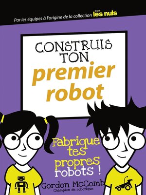 cover image of Construis ton premier robot